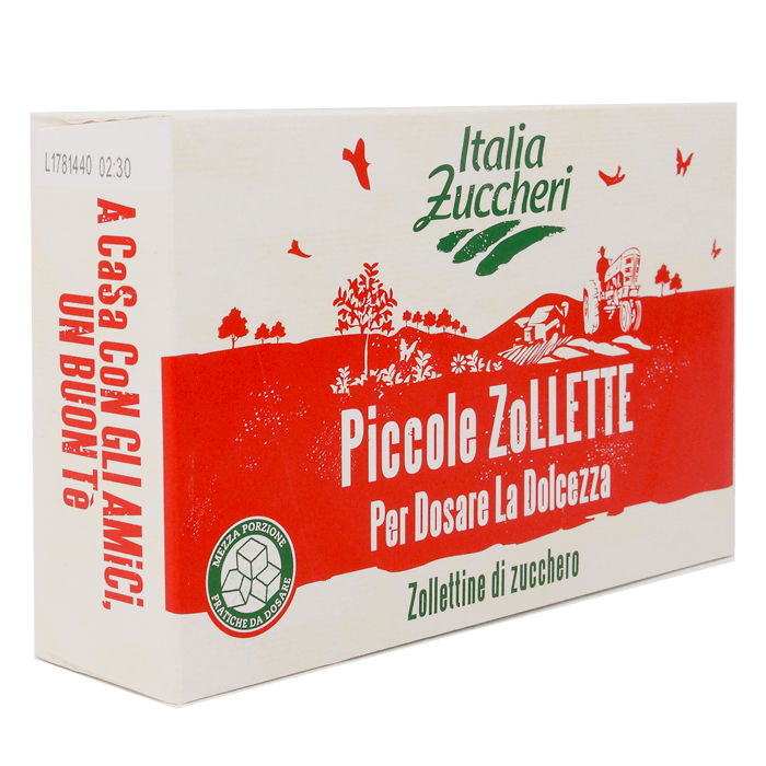 Zucchero in Zollette Piccole da Barbabietole 100% Italiane