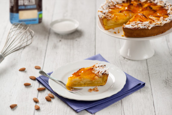 Torta di Mele con Pasta Frolla fatta in casa con lo zucchero di canna biologico grezzo di Italia Zuccheri