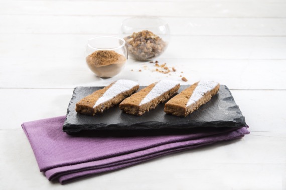 Biscotti Sablé al Cocco e Caramello fatti con lo Zucchero Carafin di Italia Zuccheri