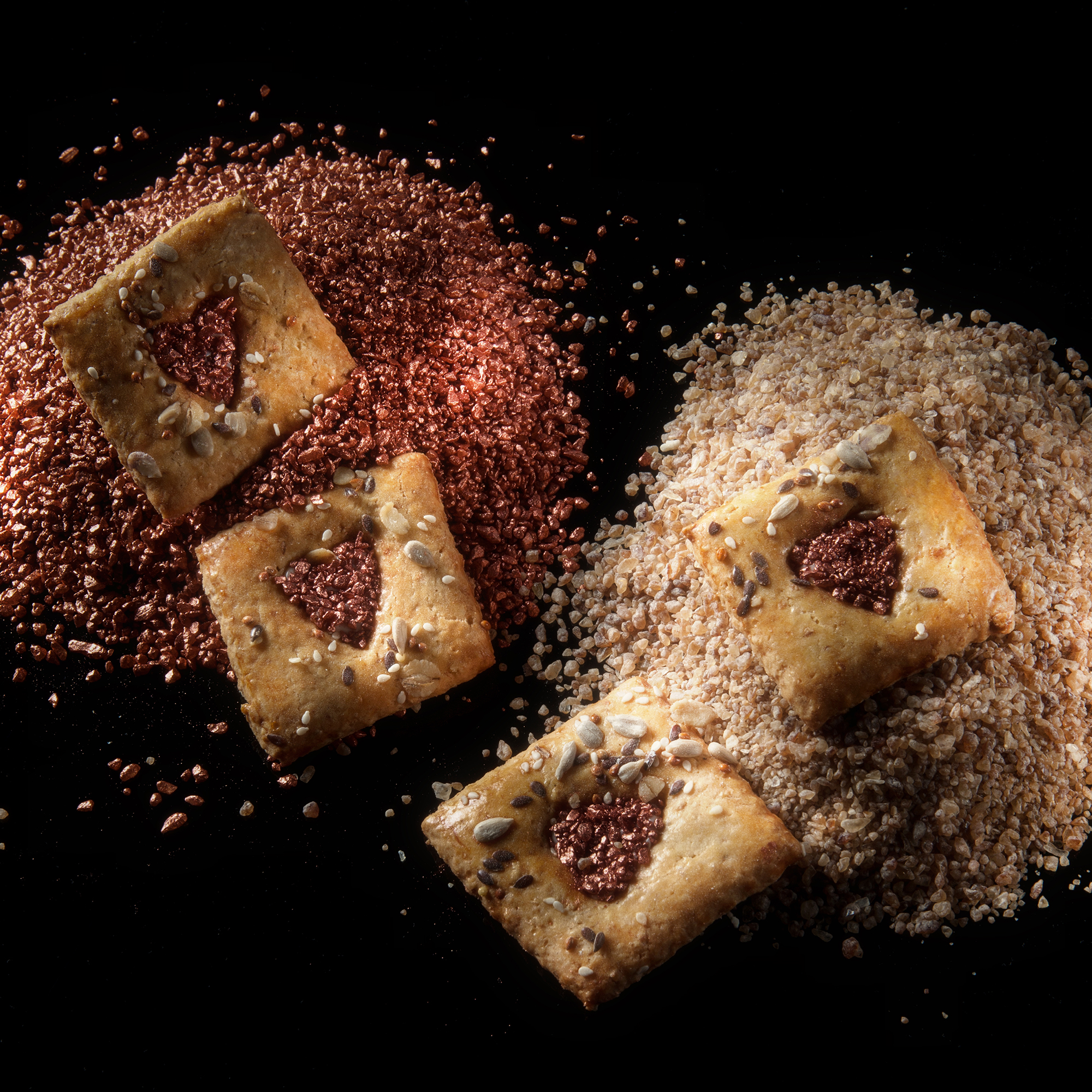 Biscottini al Latte e Cereali fattu con lo Zucchero Vagliato Fine di Italia Zuccheri