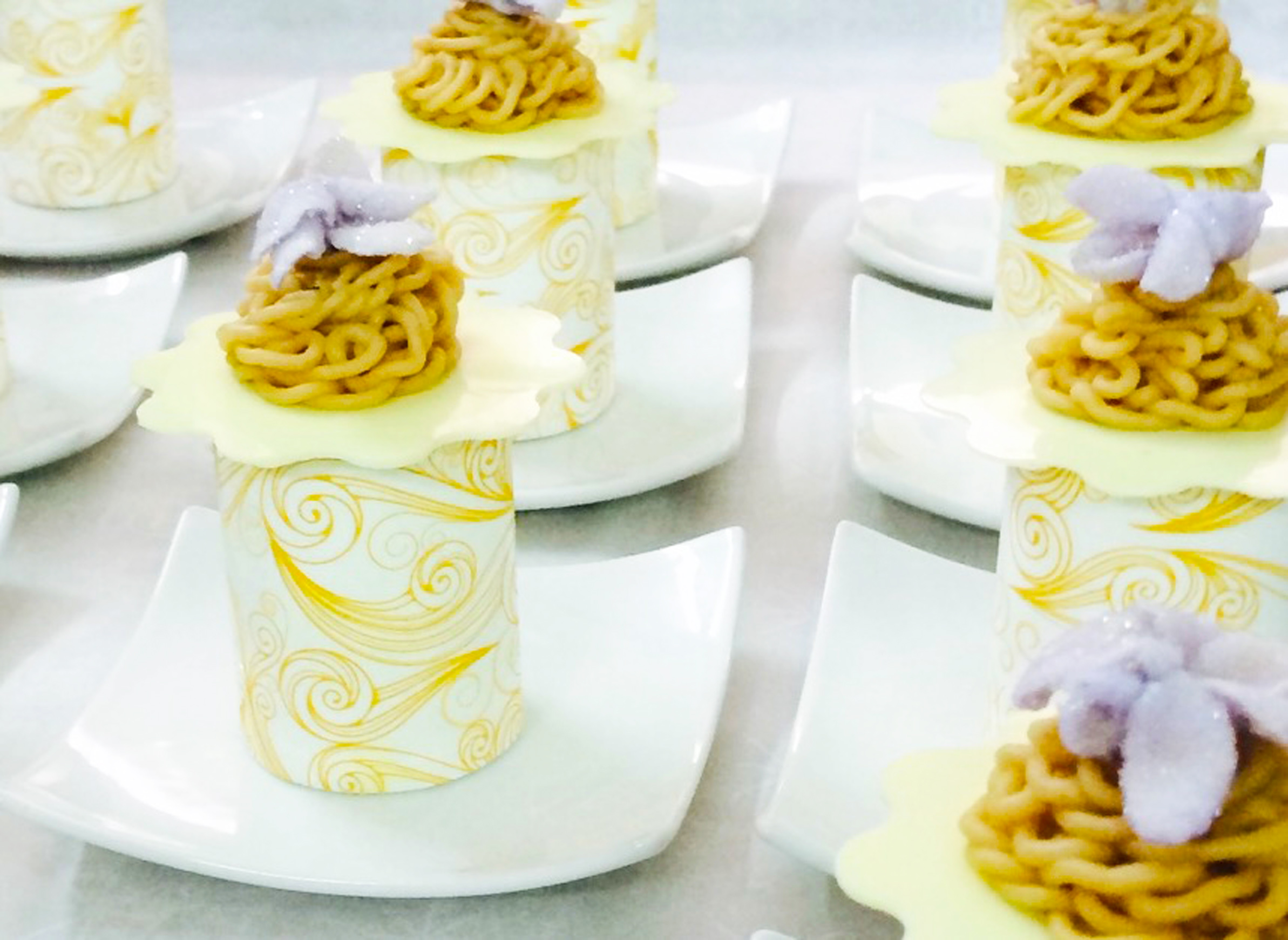 Monte Bianco con Crema di Marroni fatto con lo Zucchero Vagliato Fine di Italia Zuccheri