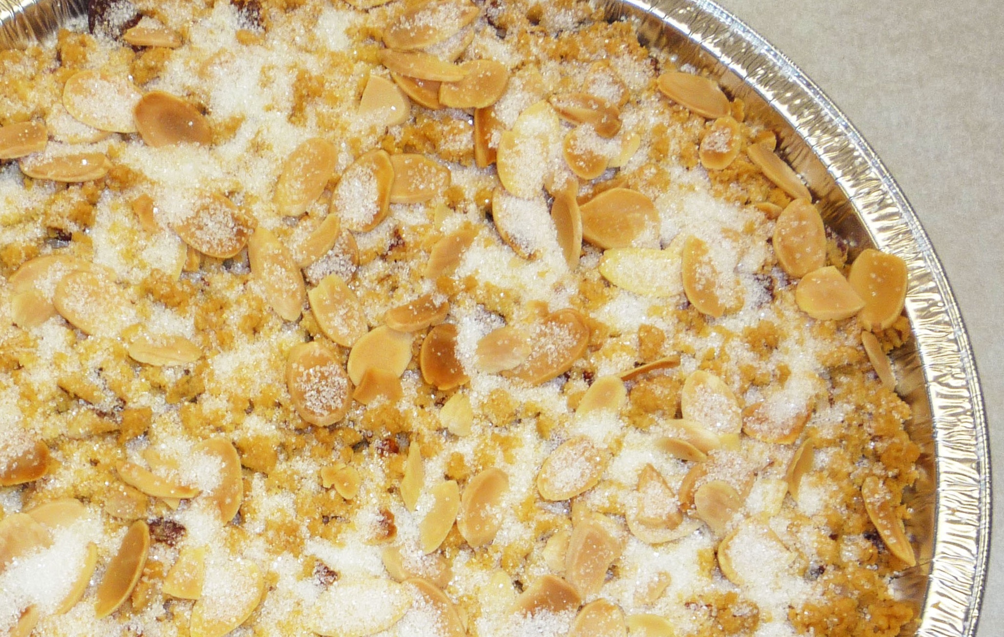 Torta Sbrisolona Senza Glutine fatta con lo Zucchero Muscovado di Italia Zuccheri