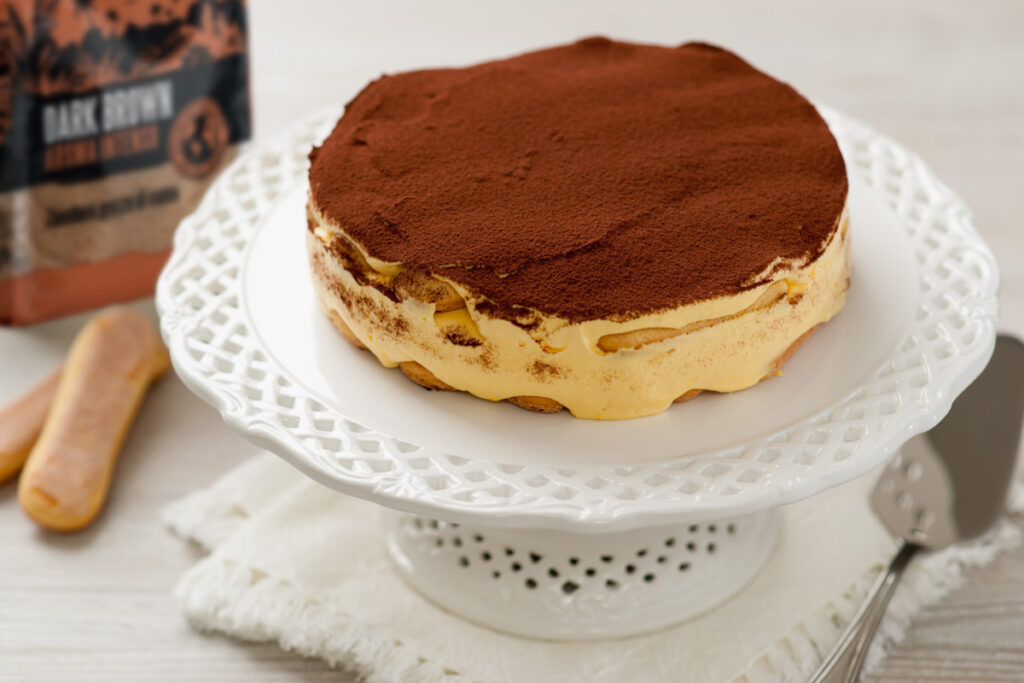 Tiramisù Classico fatto in casa con Savoiardi e lo zucchero di canna Dark Brown di Italia Zuccheri