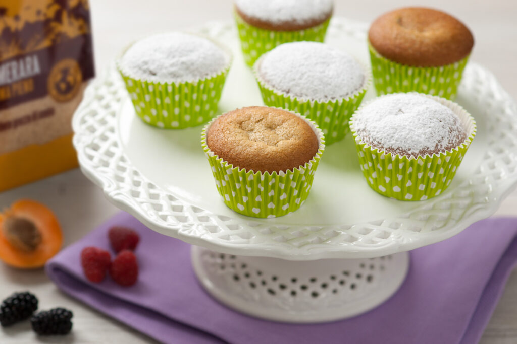 Muffin allo Yogurt di Soia con zucchero di canna Demerara